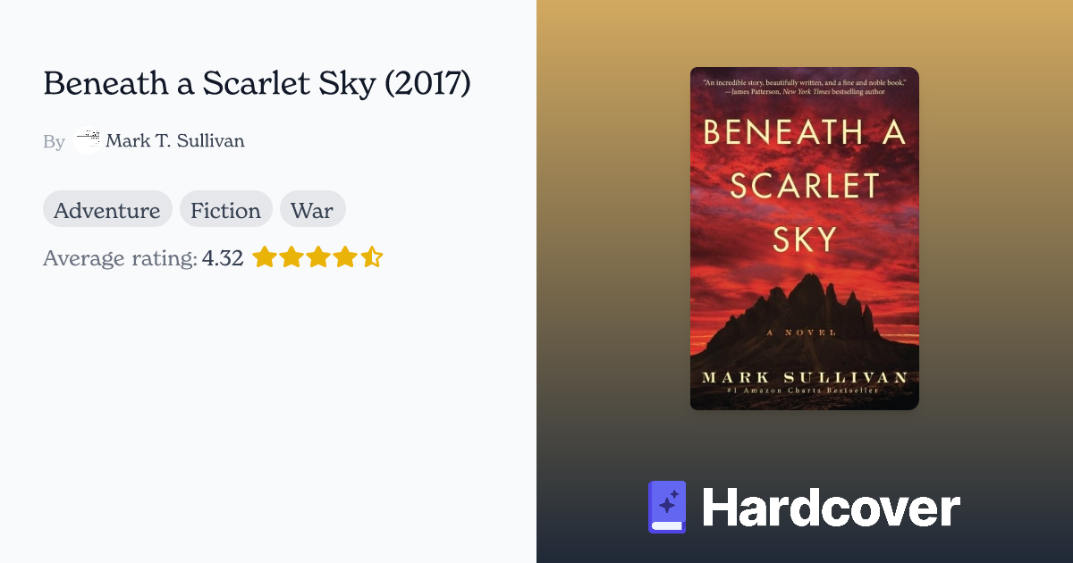 Beneath a Scarlet Sky – Mark Sullivan