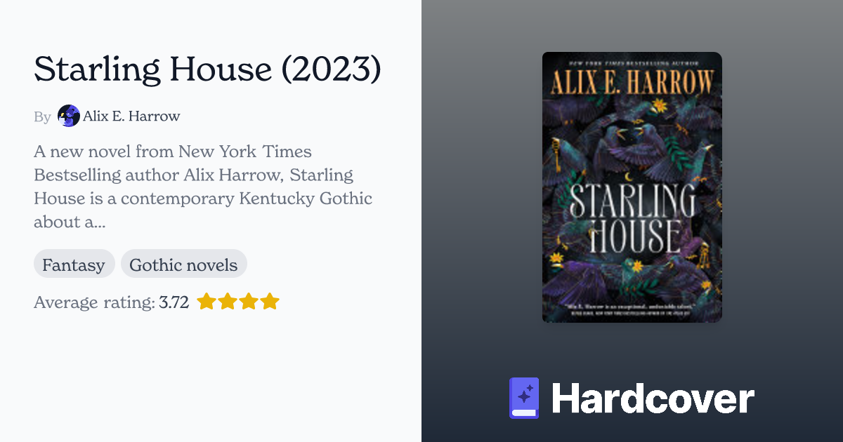 Review: Starling House by Alix E. Harrow