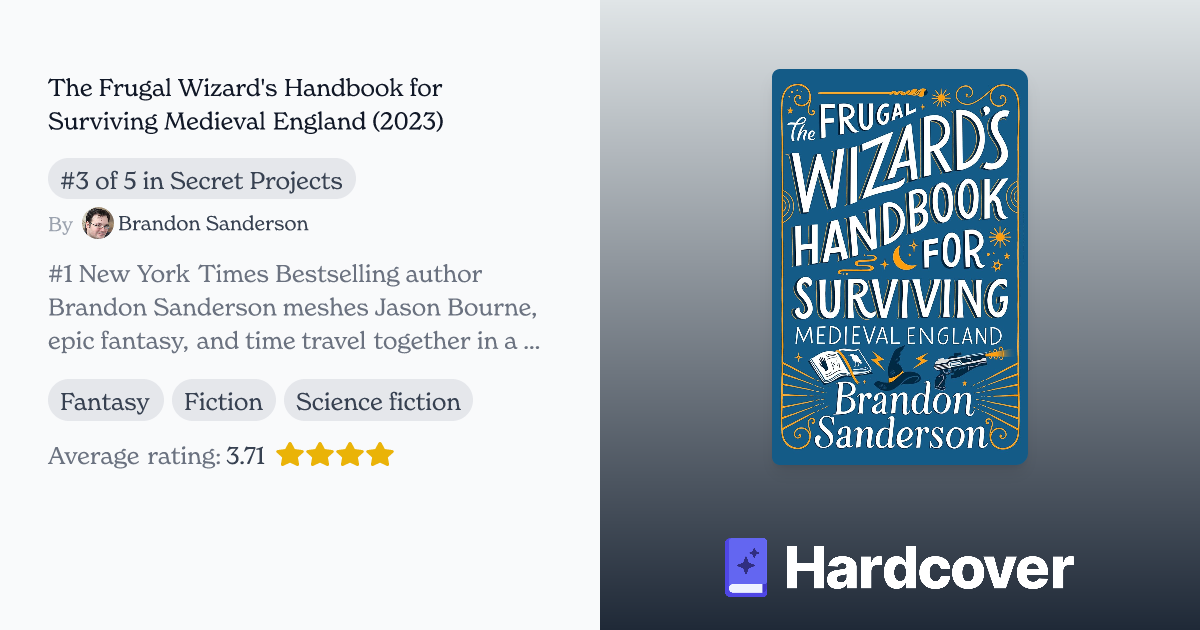  The Frugal Wizard's Handbook for Surviving Medieval